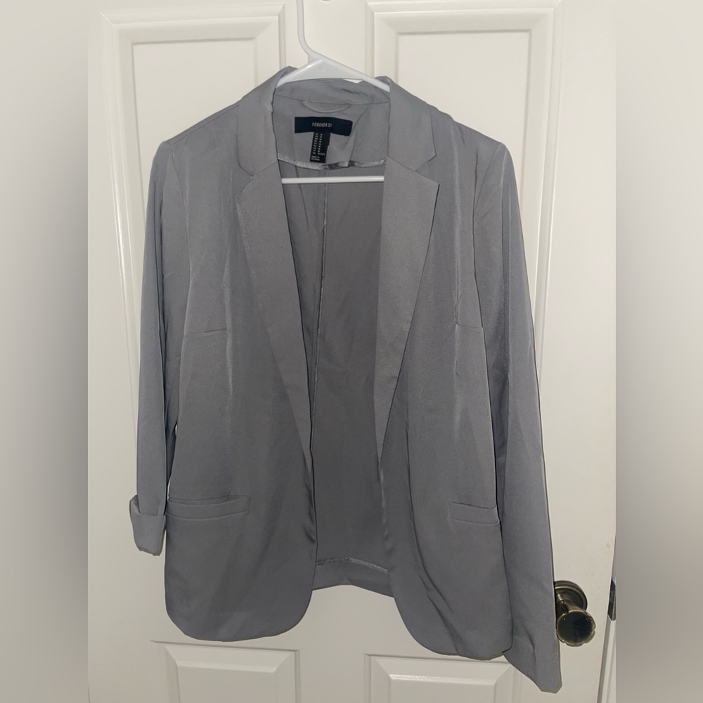 Grey blazer
